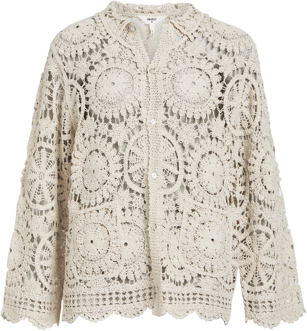 Objpetra Knit Throwover 132