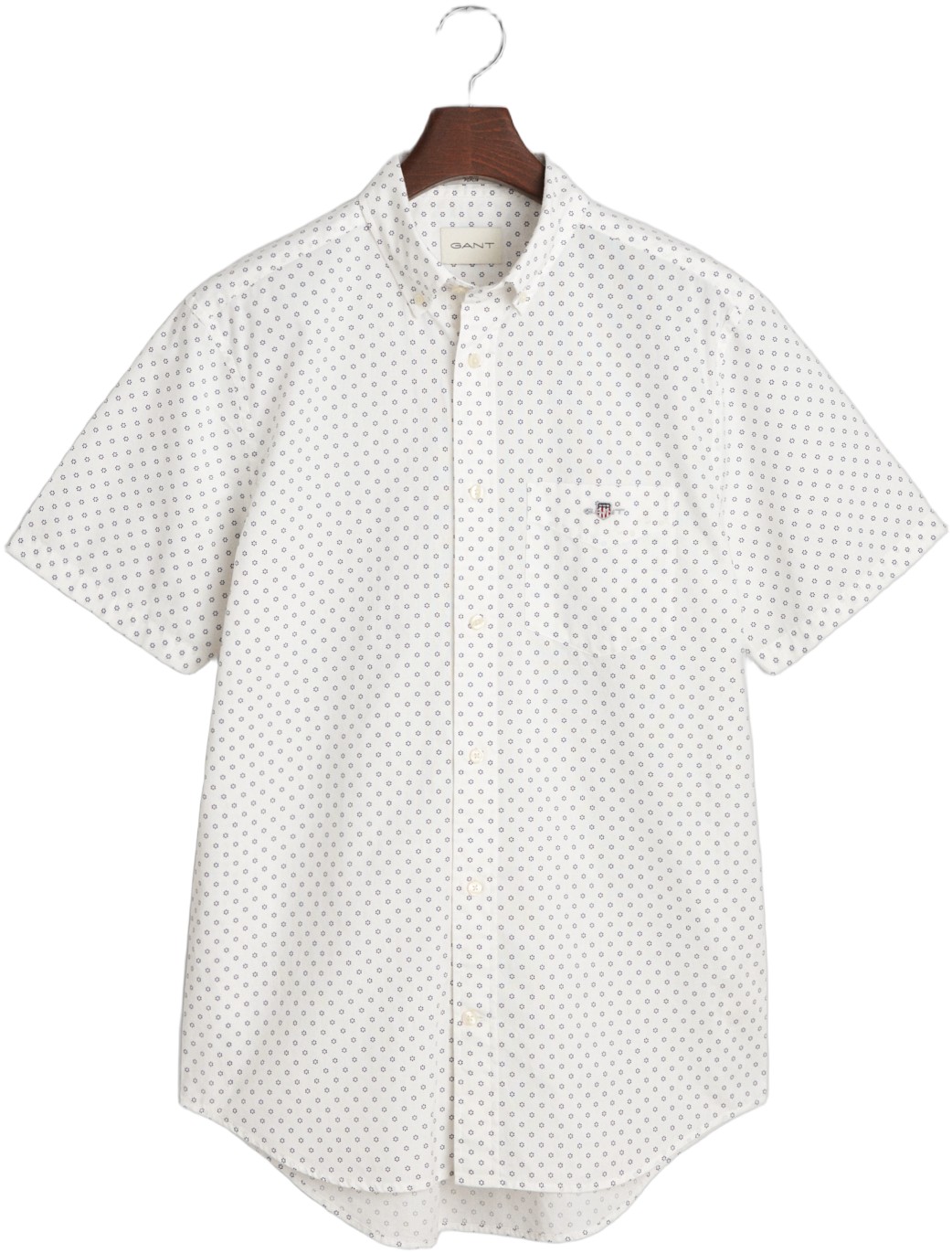 REG Micro Print SS Shirt