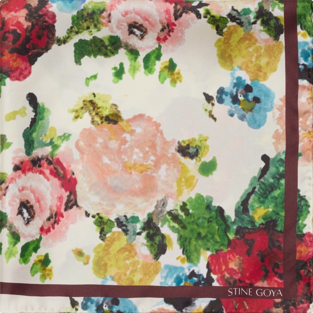 2287 Silk Scarves, Small Scarf