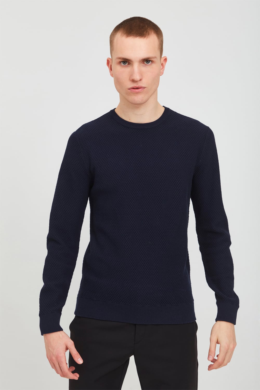 Cfkarlo Structured Crew Neck Knit - DKK 300