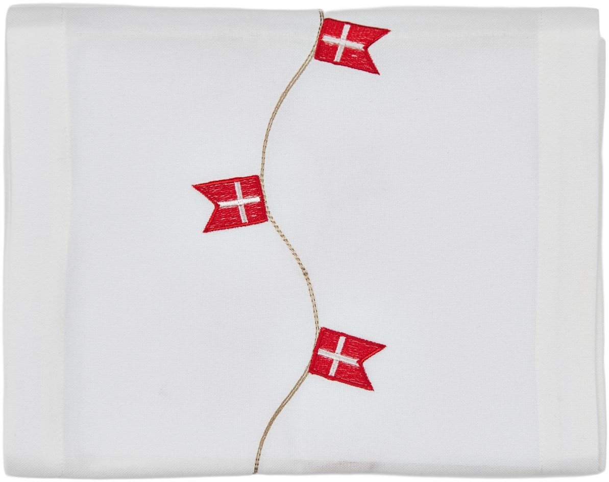 Bordløber med Dannebrog