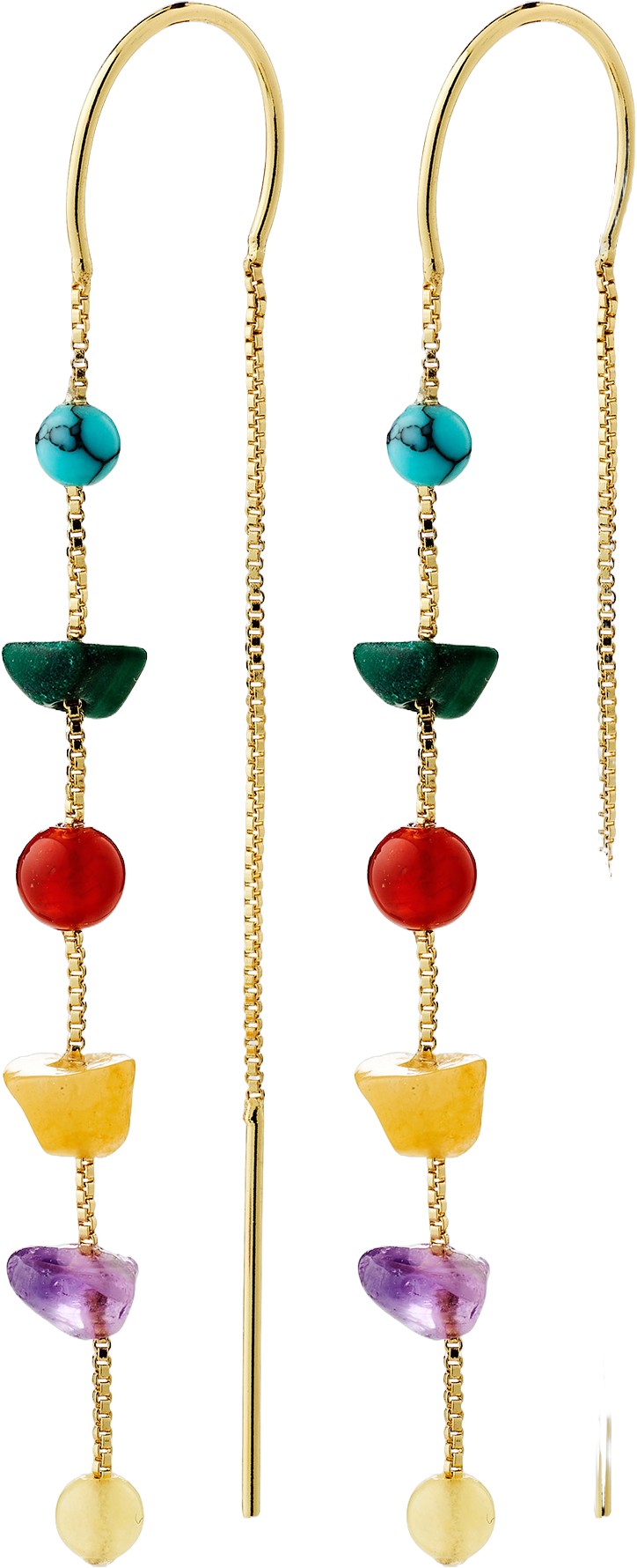 Here Earrings Goldplated/multi