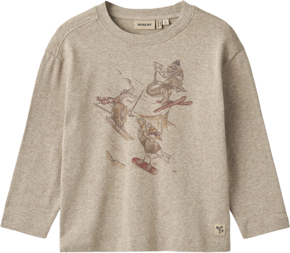 Langærmet Tshirt Solsystem