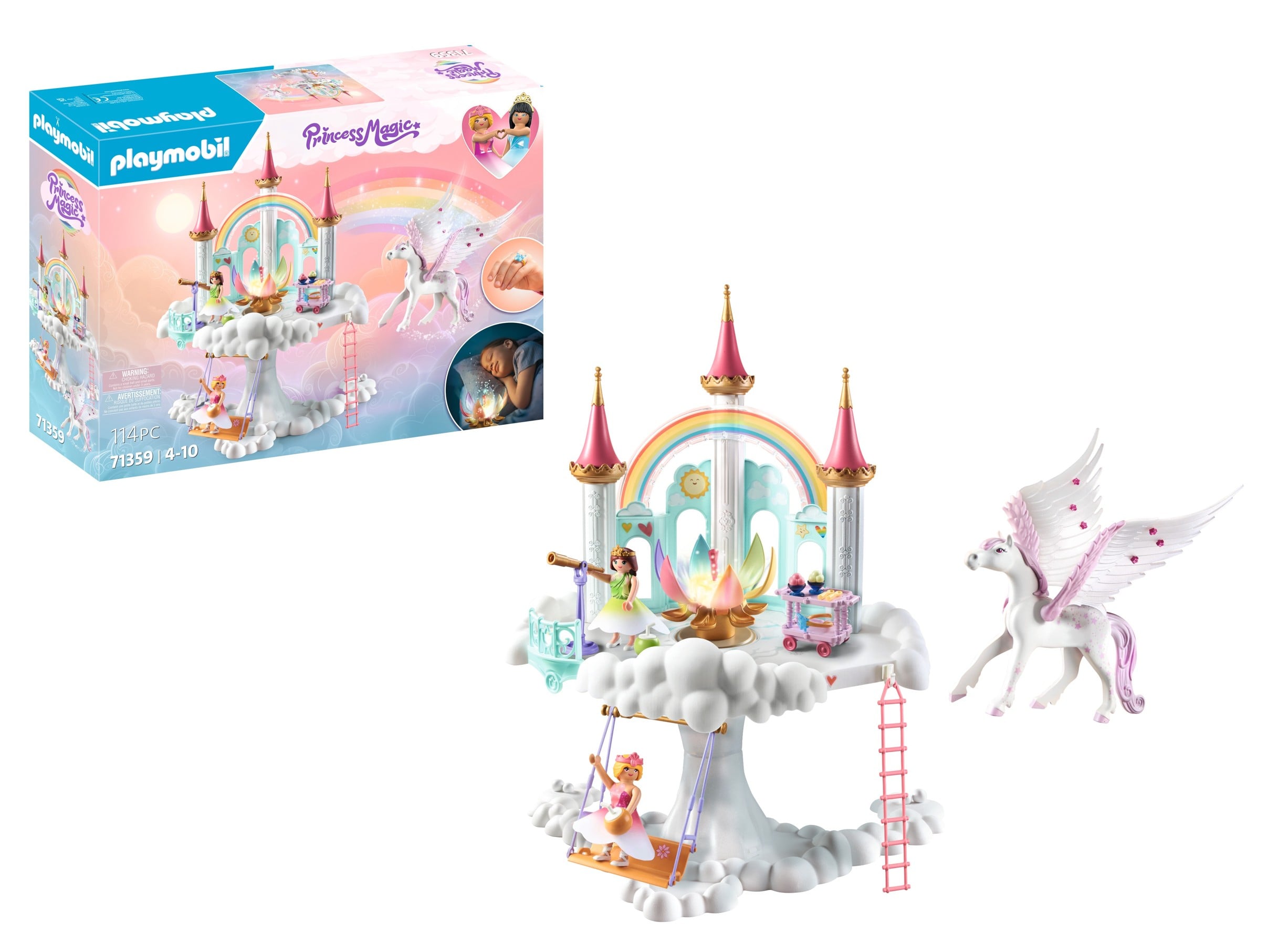 Rainbow Cloud Castle