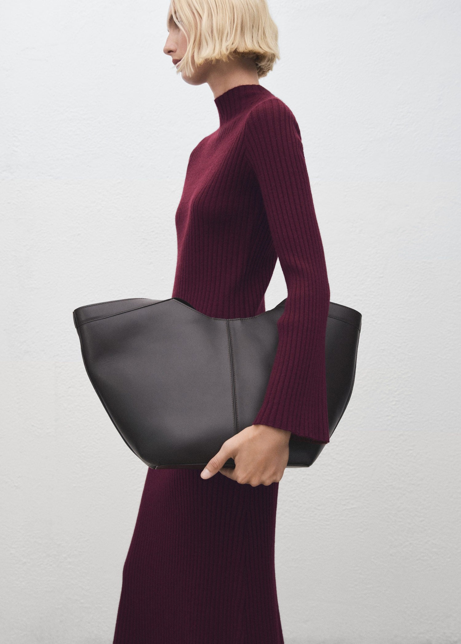 Perkinsneck Ribbed Dress