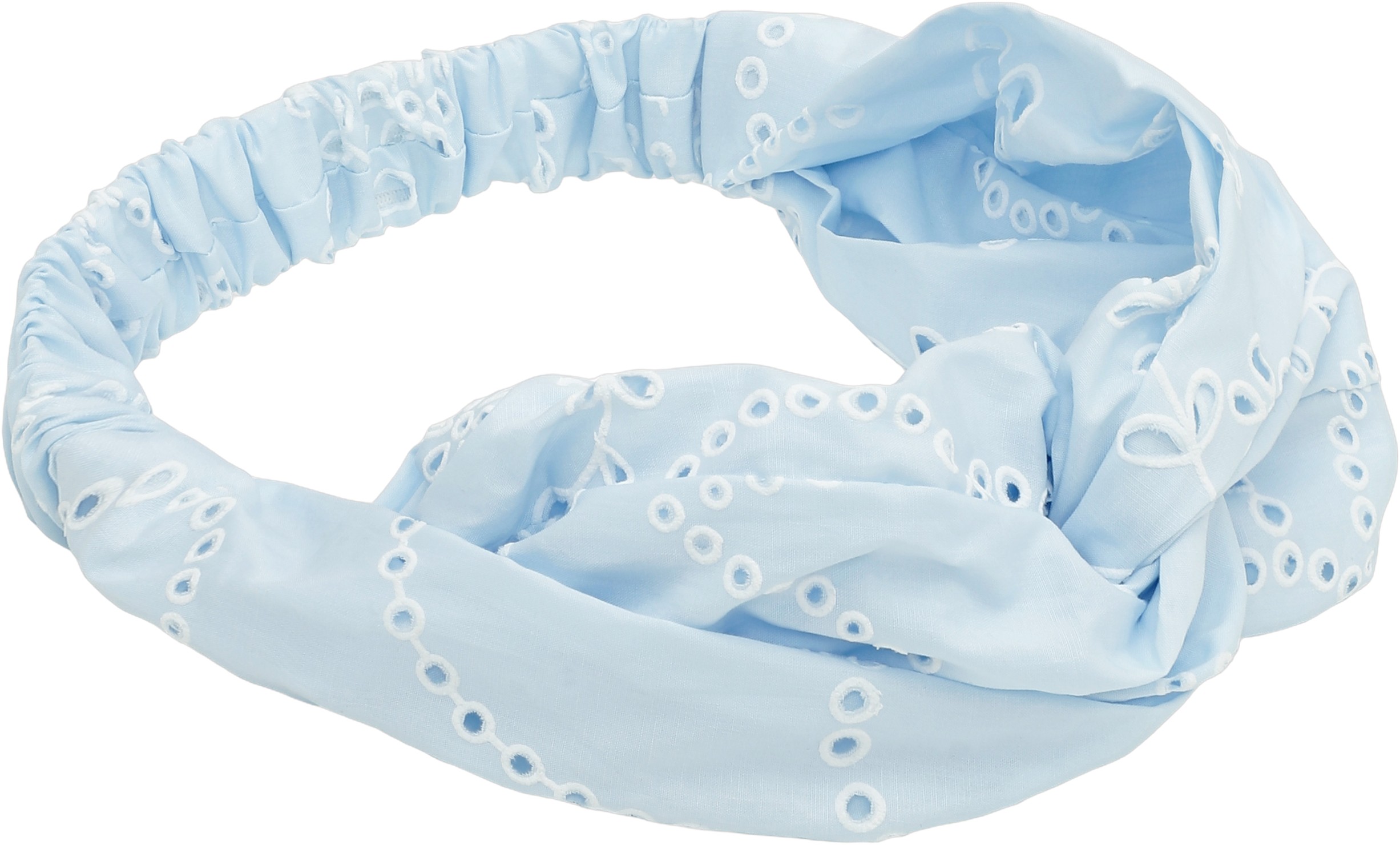 Floral Broderie Twist Headband