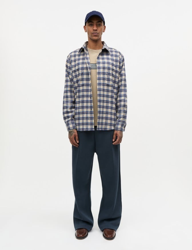 Italian Wool Marcel Loto Shirt