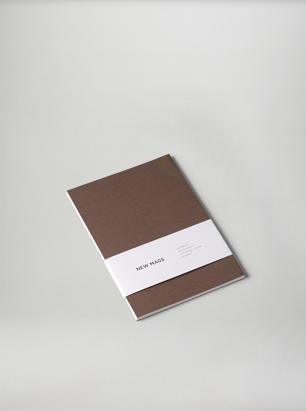 Notebook Brown Softcover/ruled