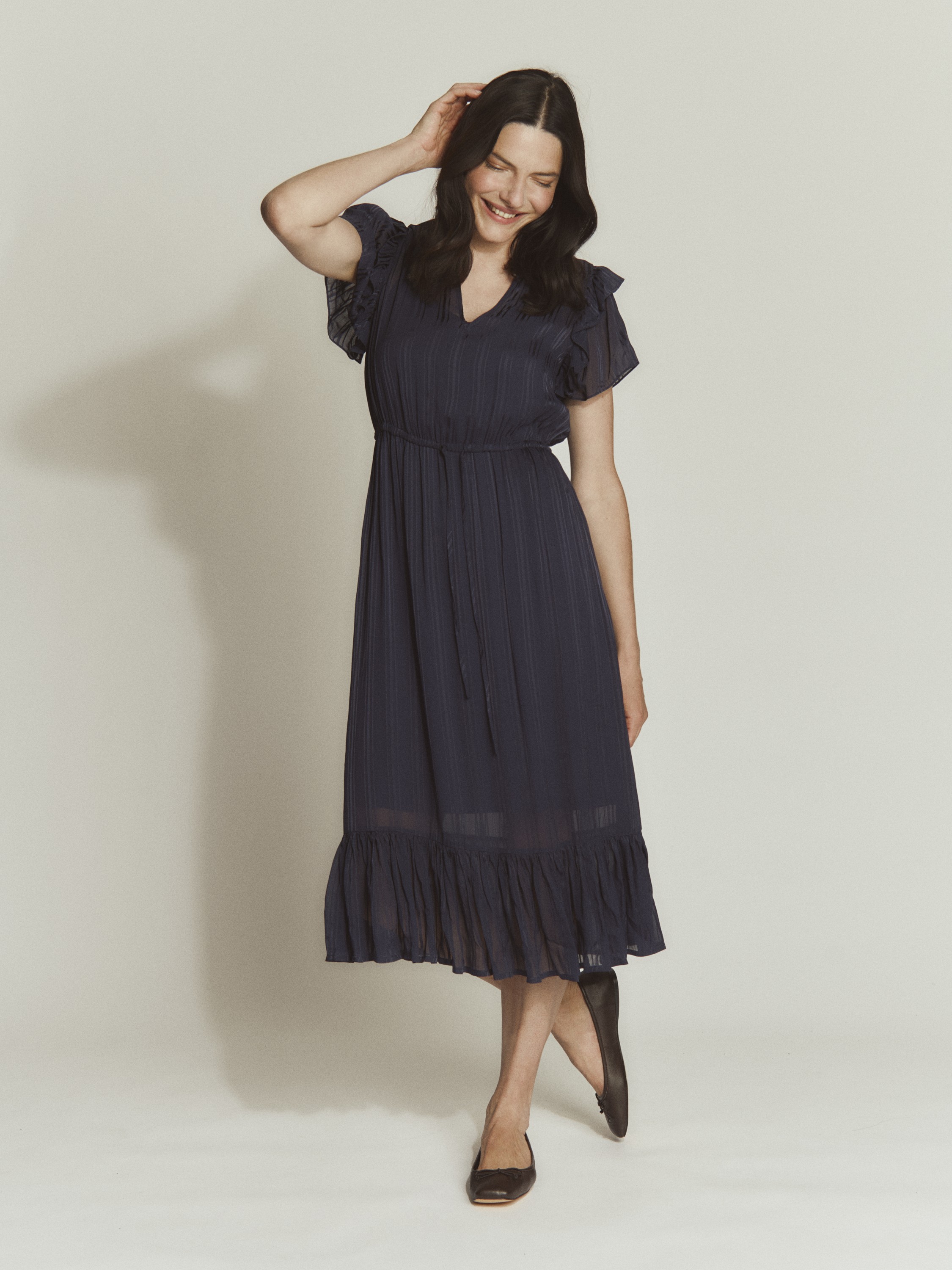 Rwgloria SS Midi Dress