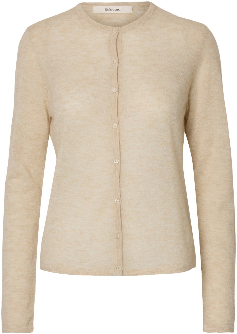 Slfshirley LS Knit Oneck Cardigan