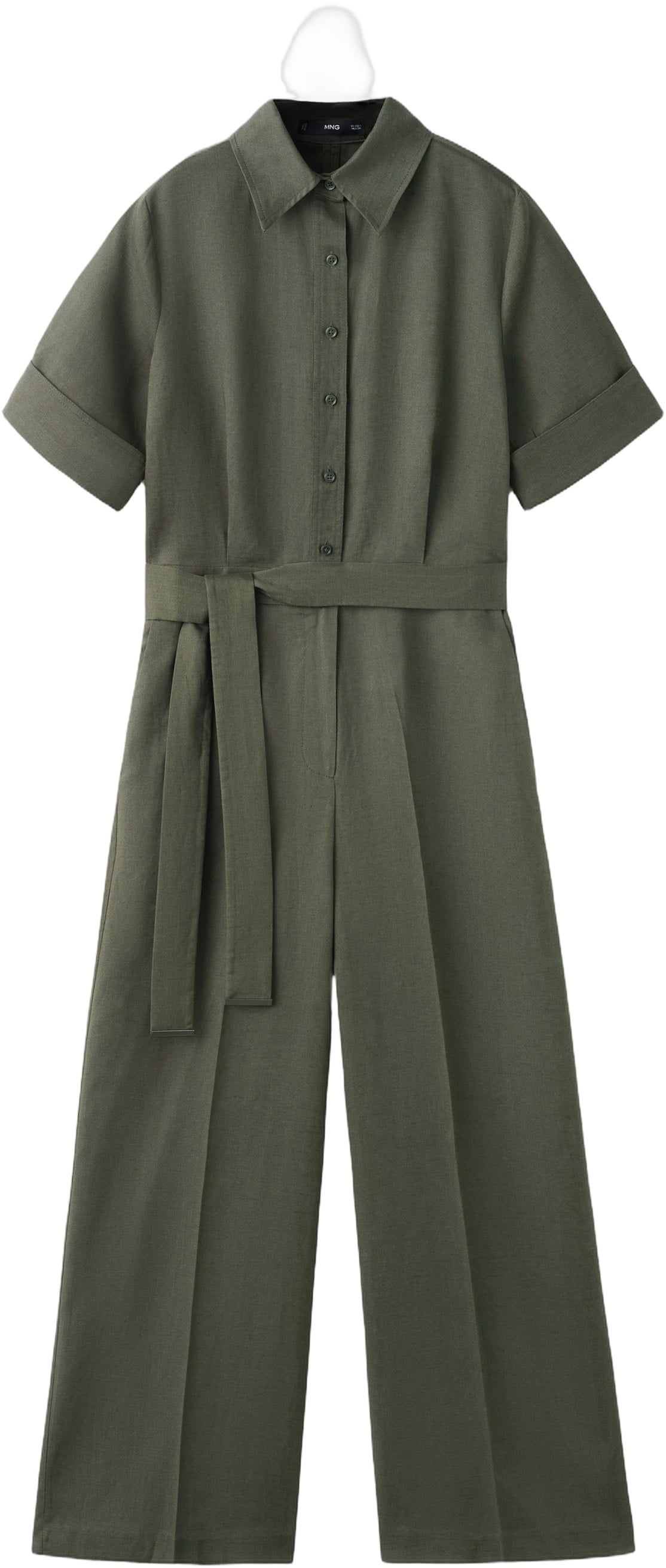 Lyocell Shirt Jumpsuit
