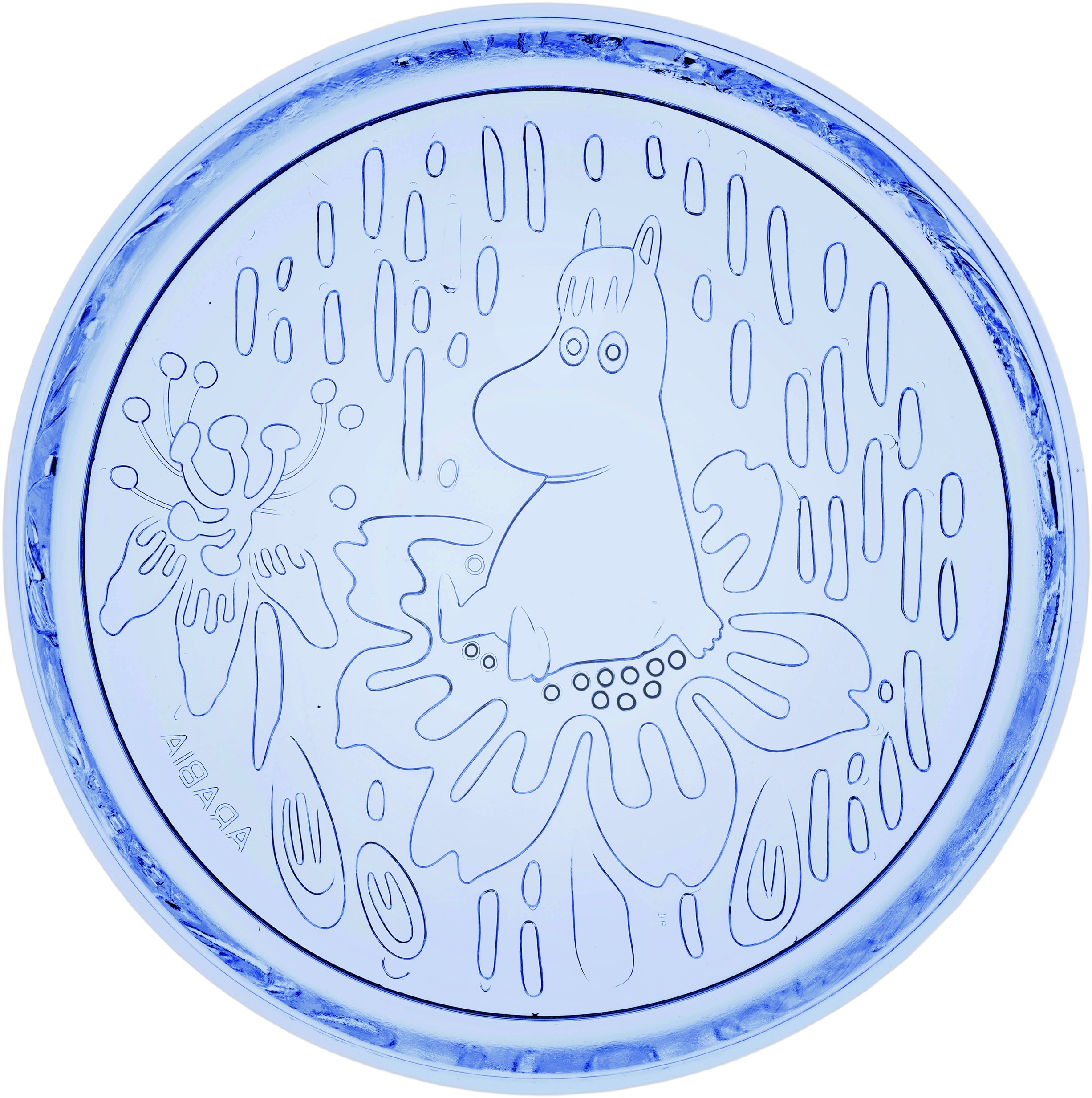 Moomin Arabia 155mm Tallerken Aqua