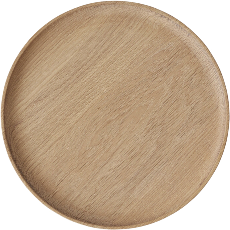Inka Wood Tray Round Large