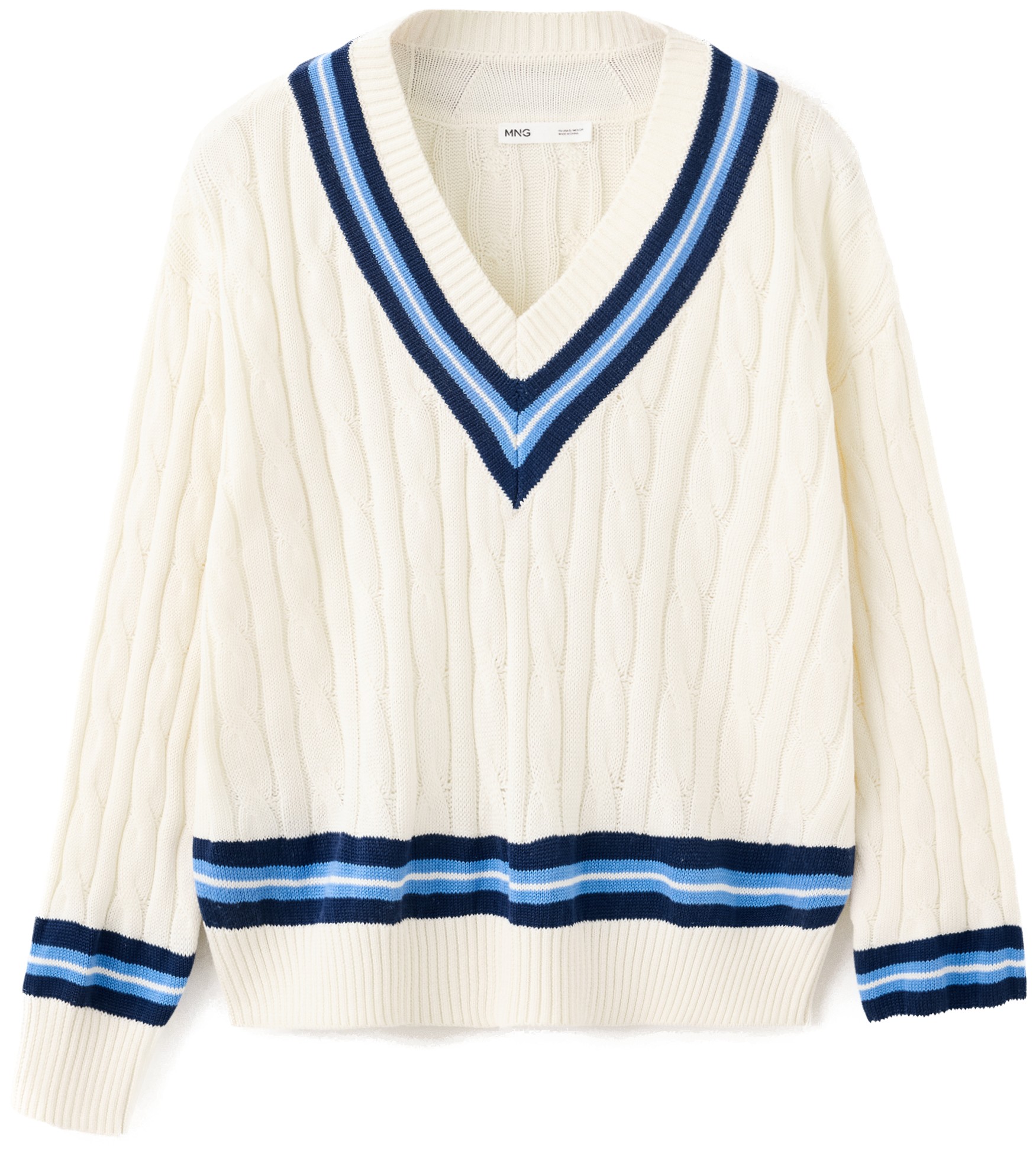 Braided Knitted Sweater