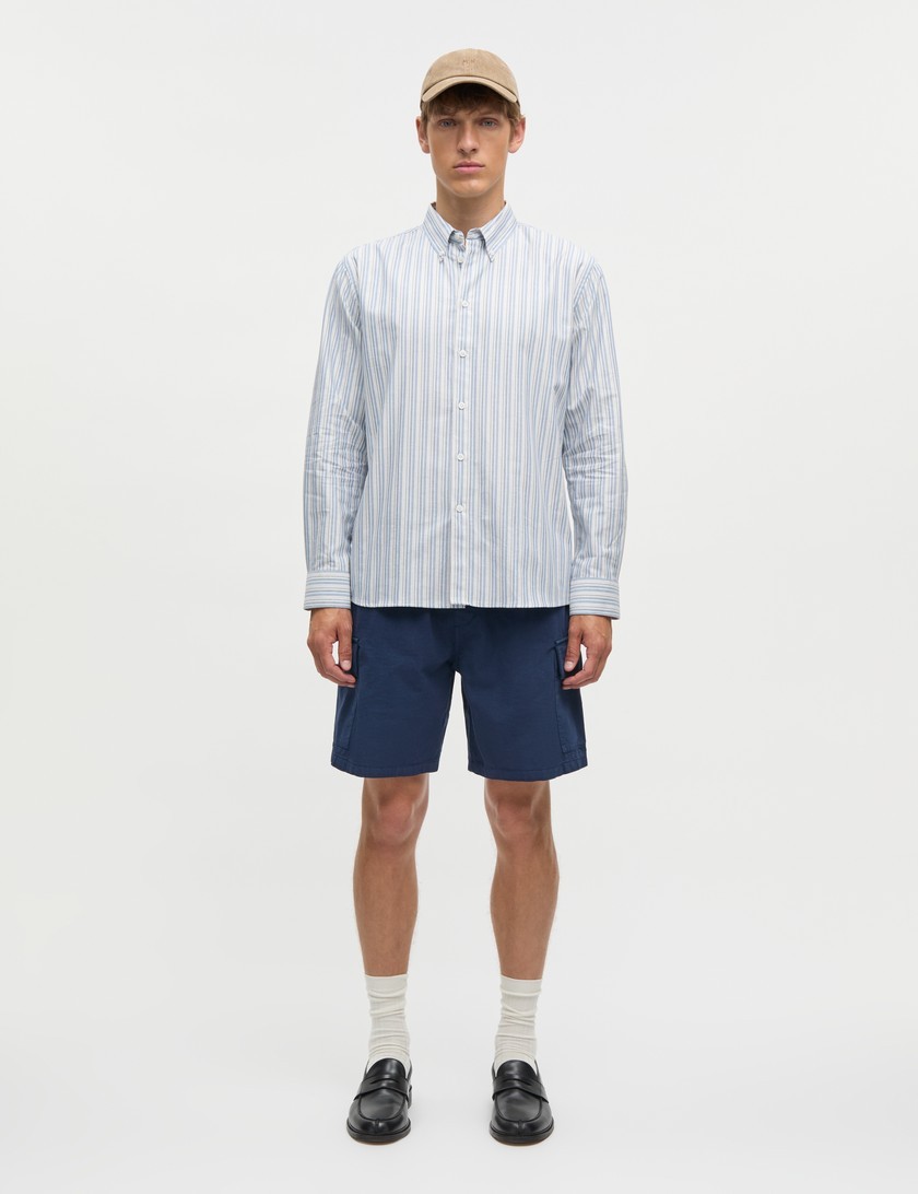 Cotton Oxford Sune Stripe Shirt BD FAV