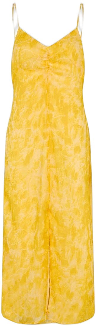 Napthalimd Print Strap Dress