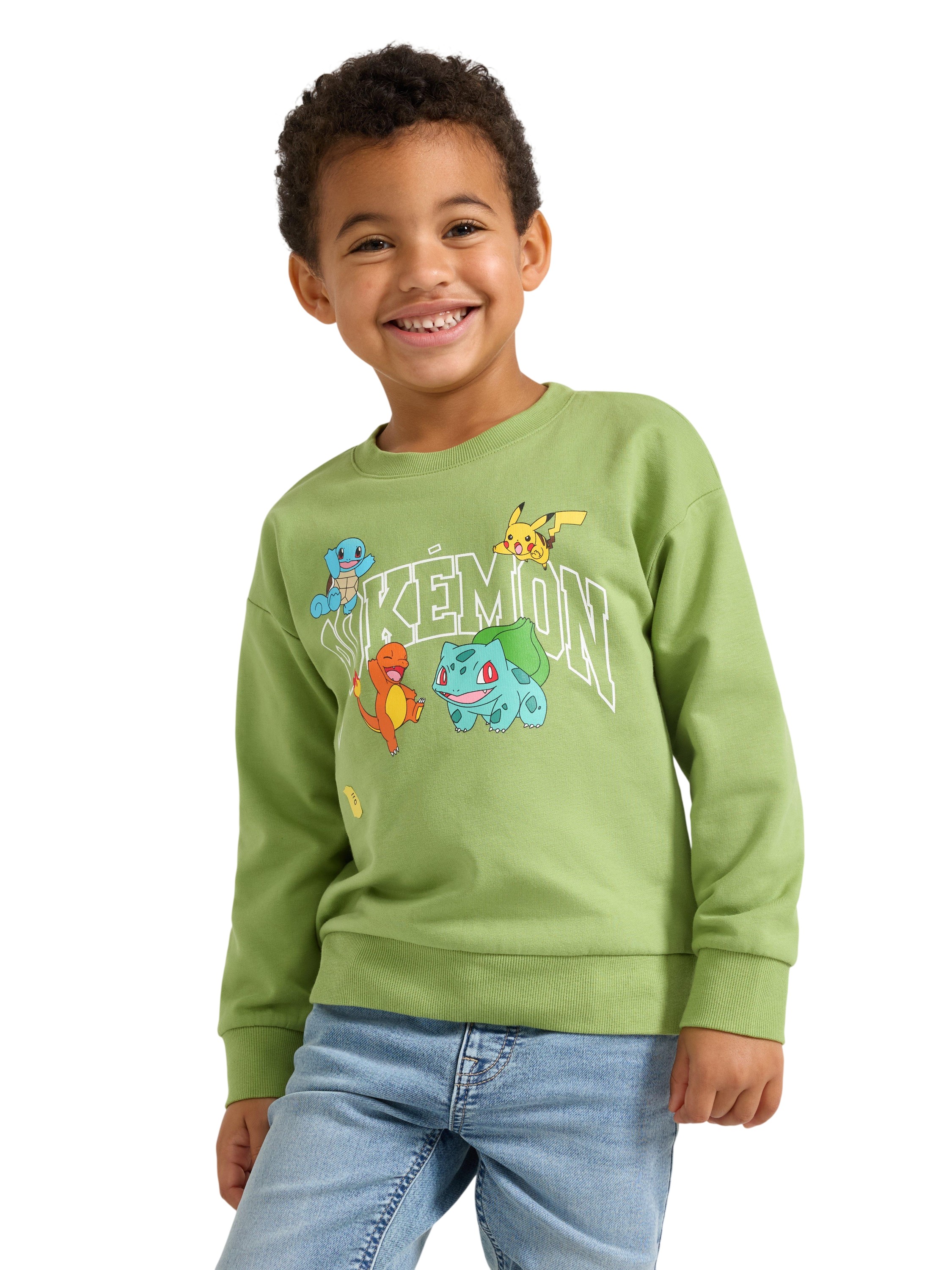 Sweatshirt With Brushed Inside and