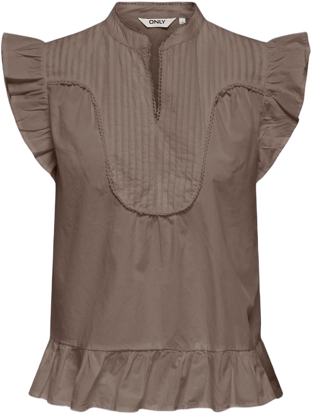 Onladda S/L Vneck TOP EX WVN