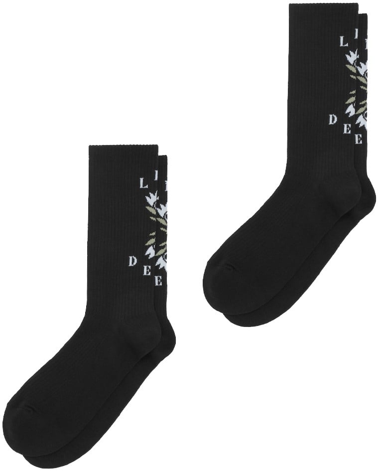 Logo Flower Socks 2pack