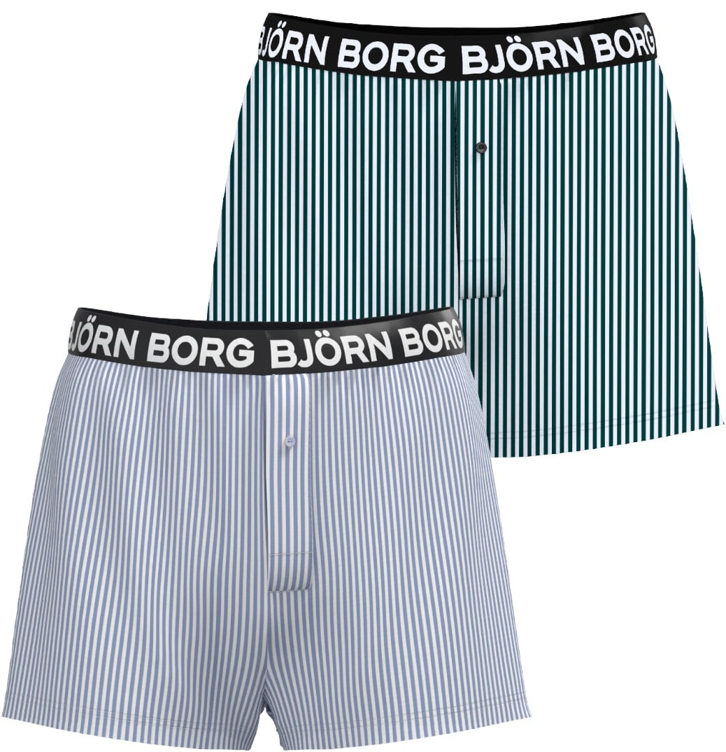 Cotton Stretch Logo Woven Boxer SHO