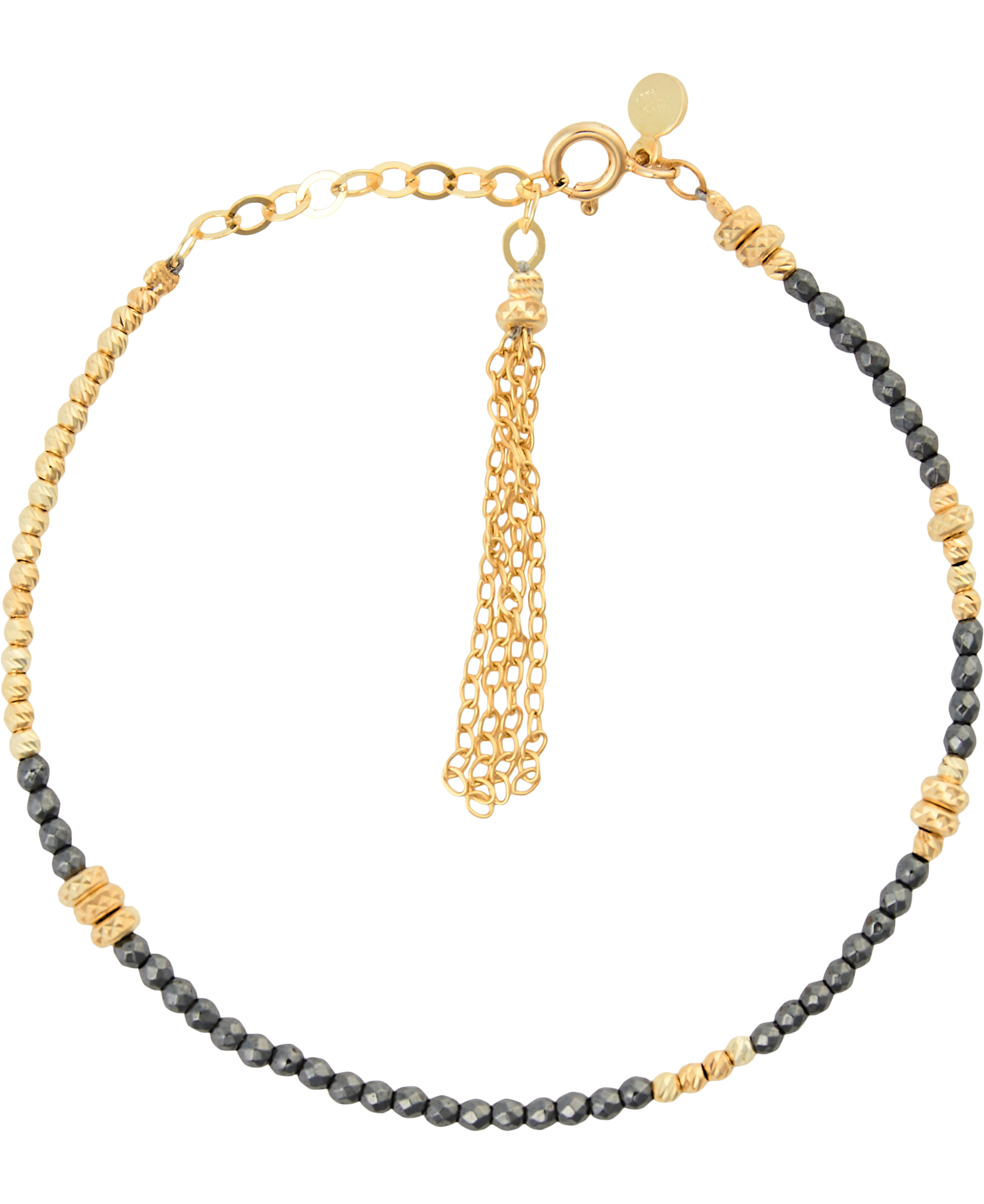 Abby Facet Hematite Gold