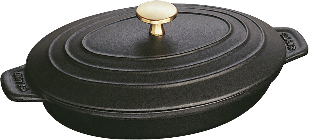 Specialities Ovnfad Med låg 23 cm, Støbejern