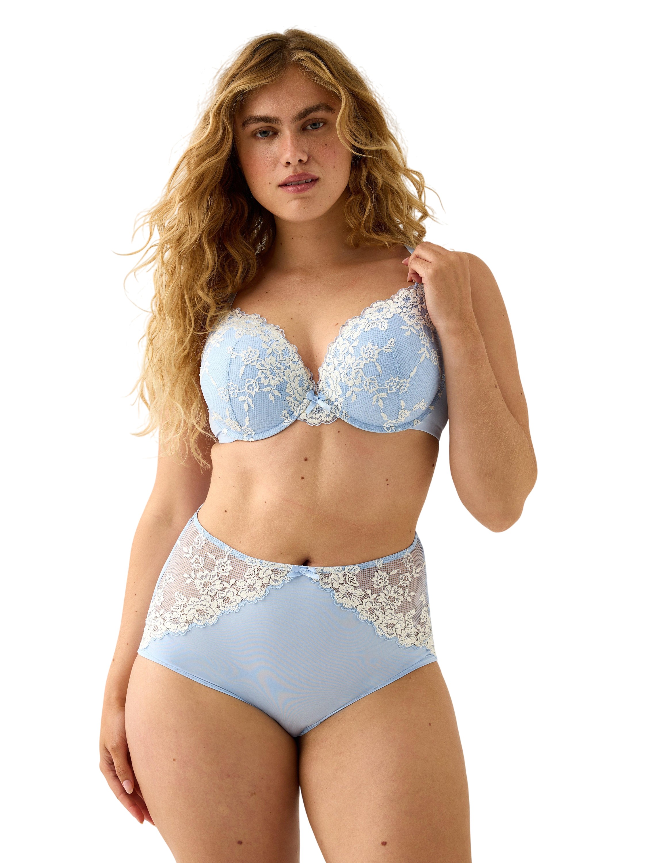 A Pushup bra in Lace. - Køb til DKK 140 - Spar 50%