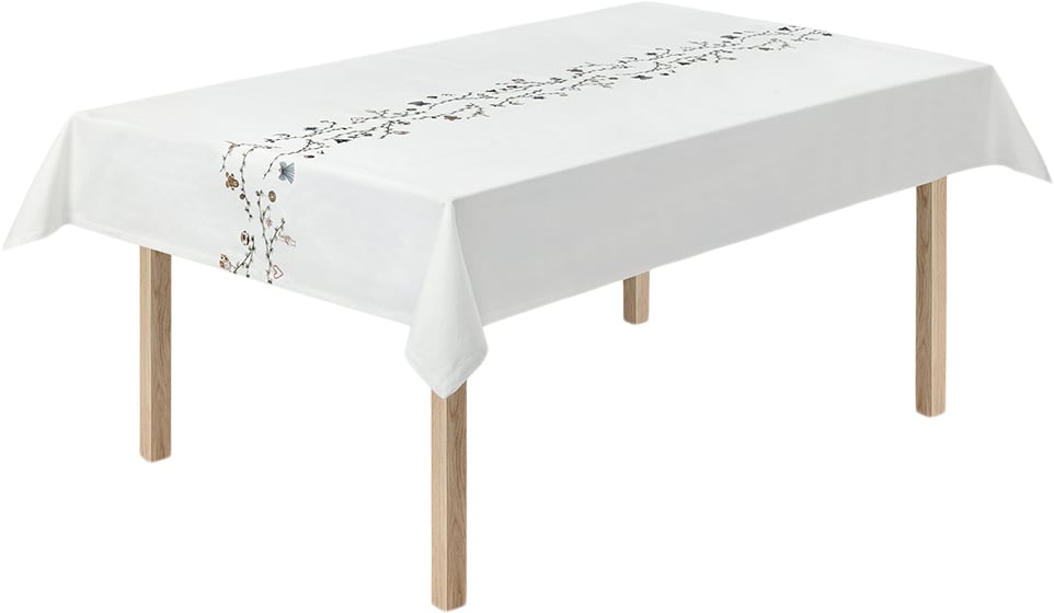 Hammershøi Christmas Dug 150x370 Hvid Deko