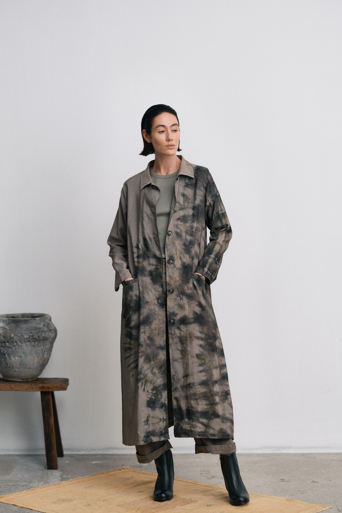 Lava Long Coat Celine