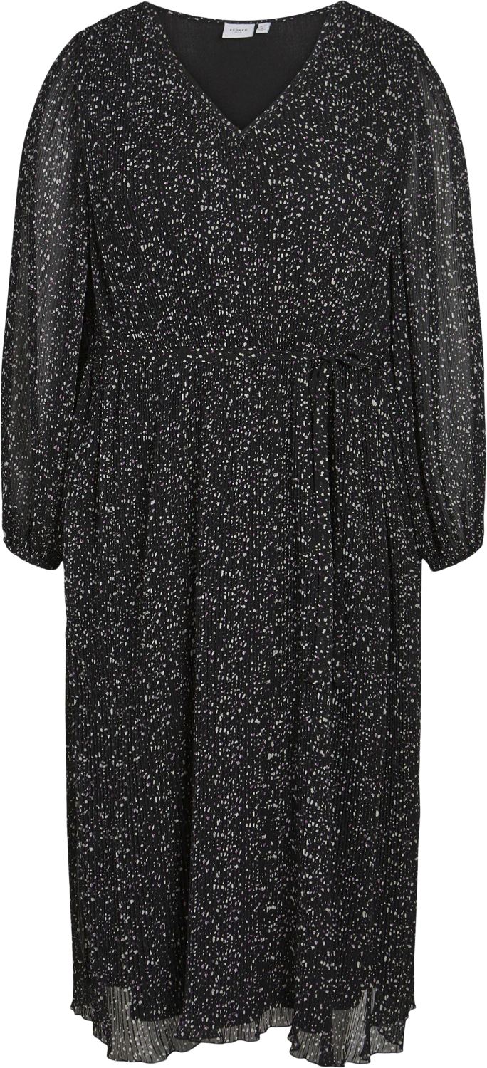 Vidaliana L/s Vneck Midi Dress/cur