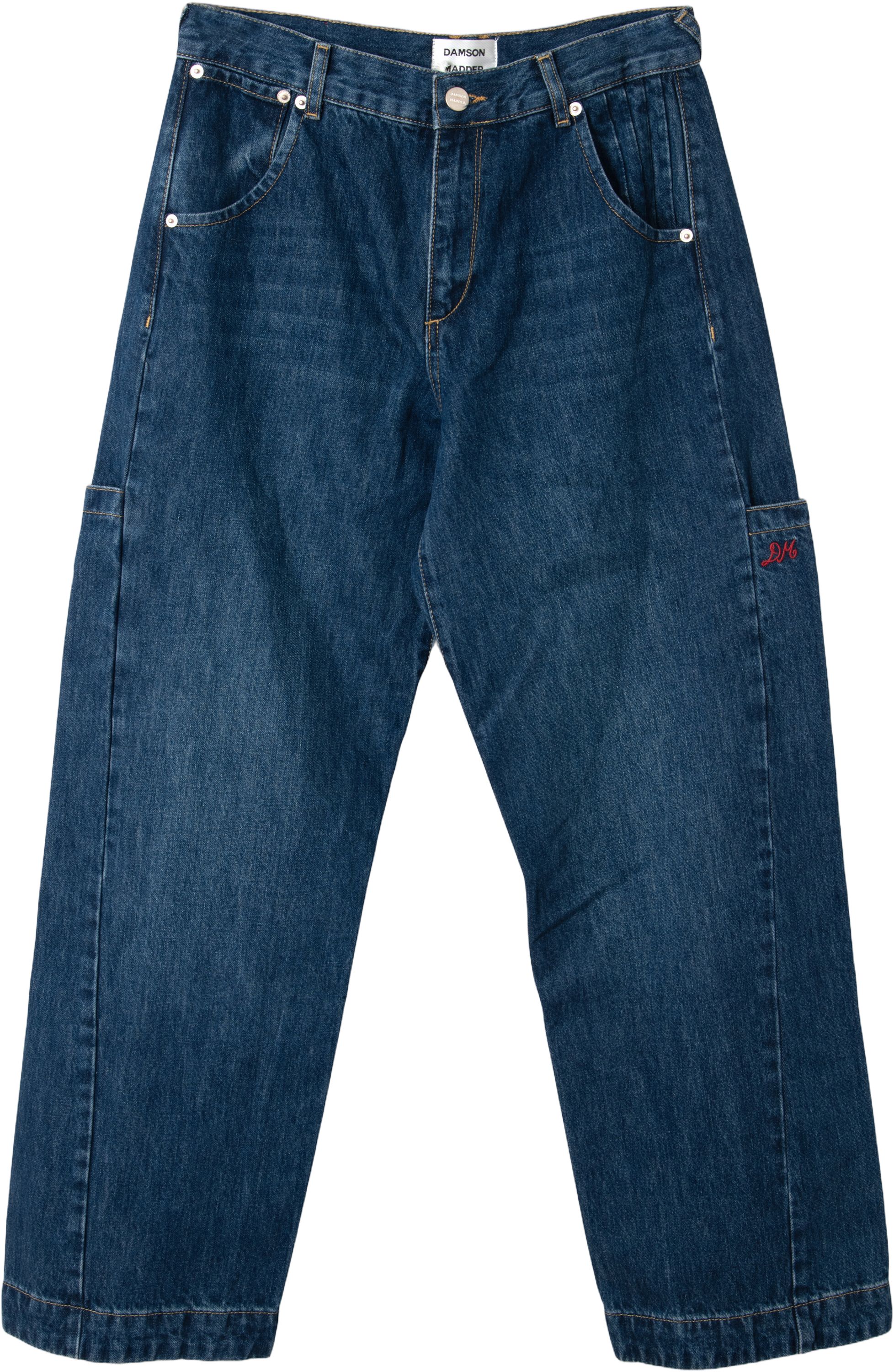 Barrel Nina Jean Authentic MID Blue Wash