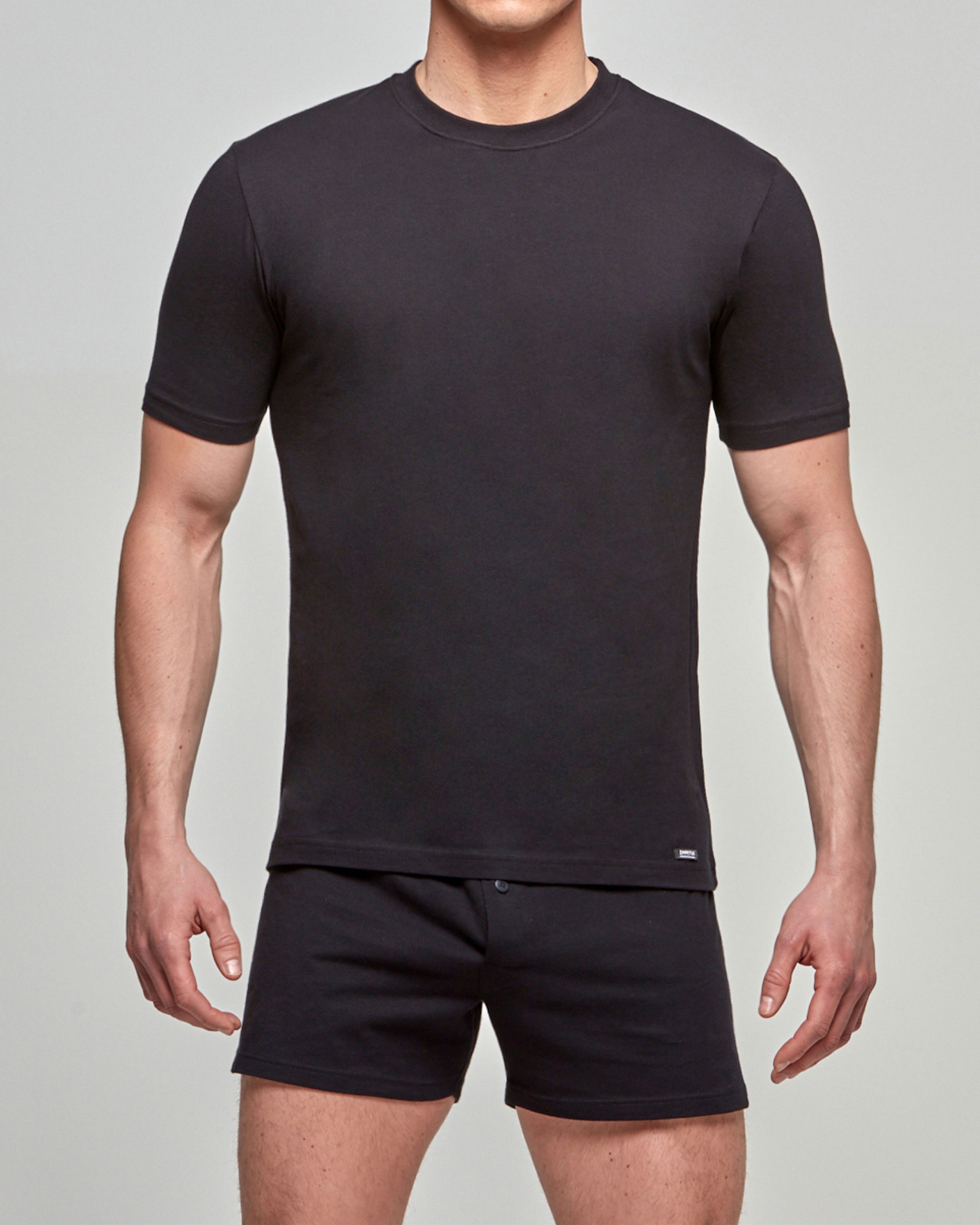Tshirt O Neck Rib Pure Cotton - Køb til DKK 149 - Spar 25%