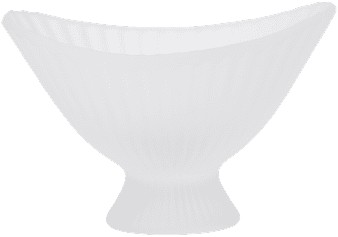 Fountain Glass Bowl 19 - Frosted