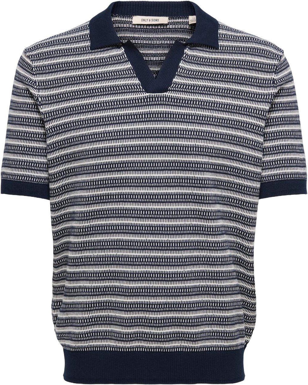 Onstilo Life REG SS Split Neck Knit