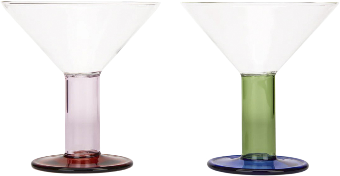Chunky 2 Stk. Martini Glas