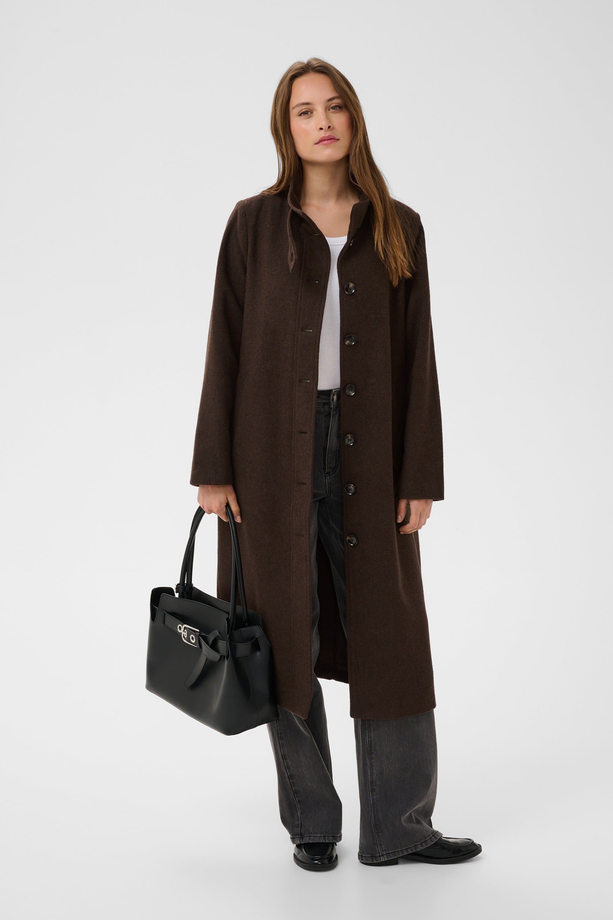 Kafanny Button Coat