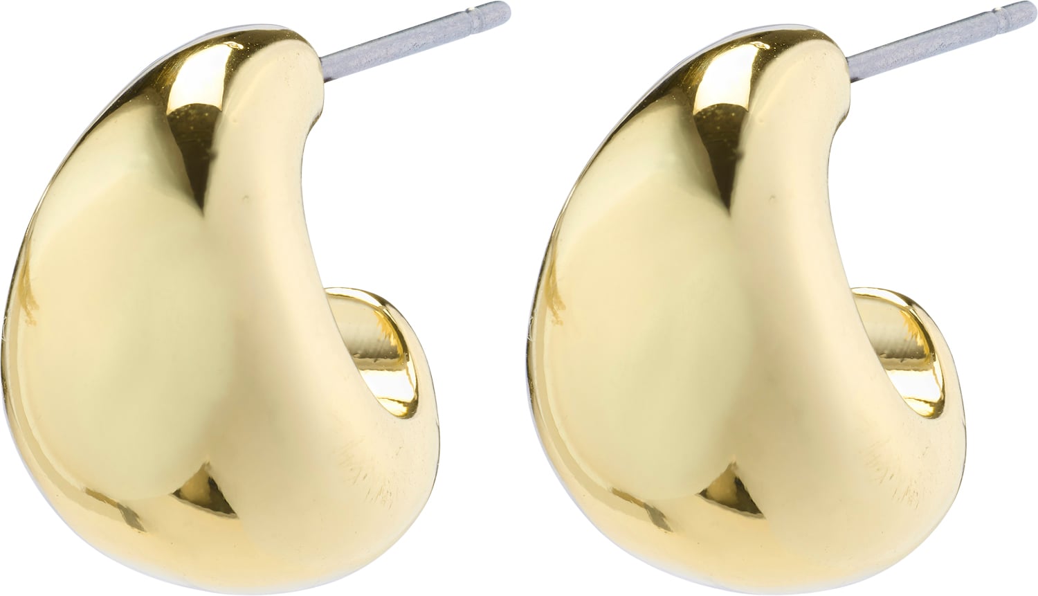 Alexane Chunky Mini Hoop Earrings Goldplated