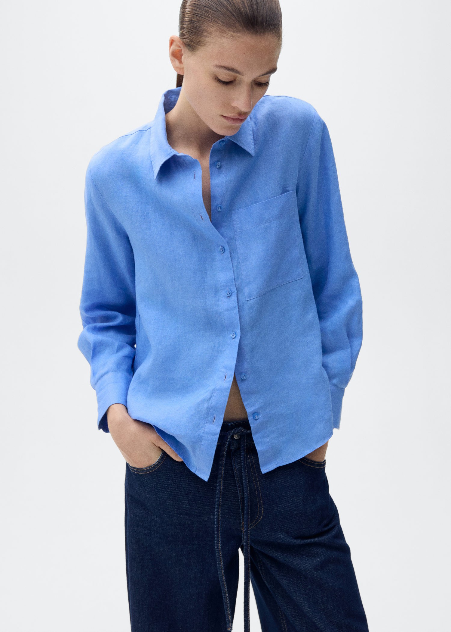 Pocket Linen Shirt