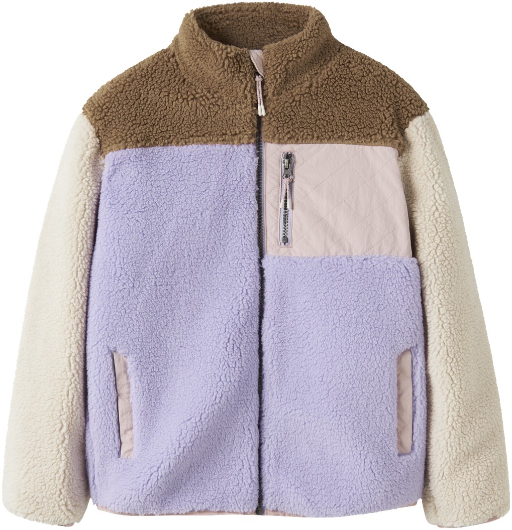 Nkfmacey Teddy Jacket Block