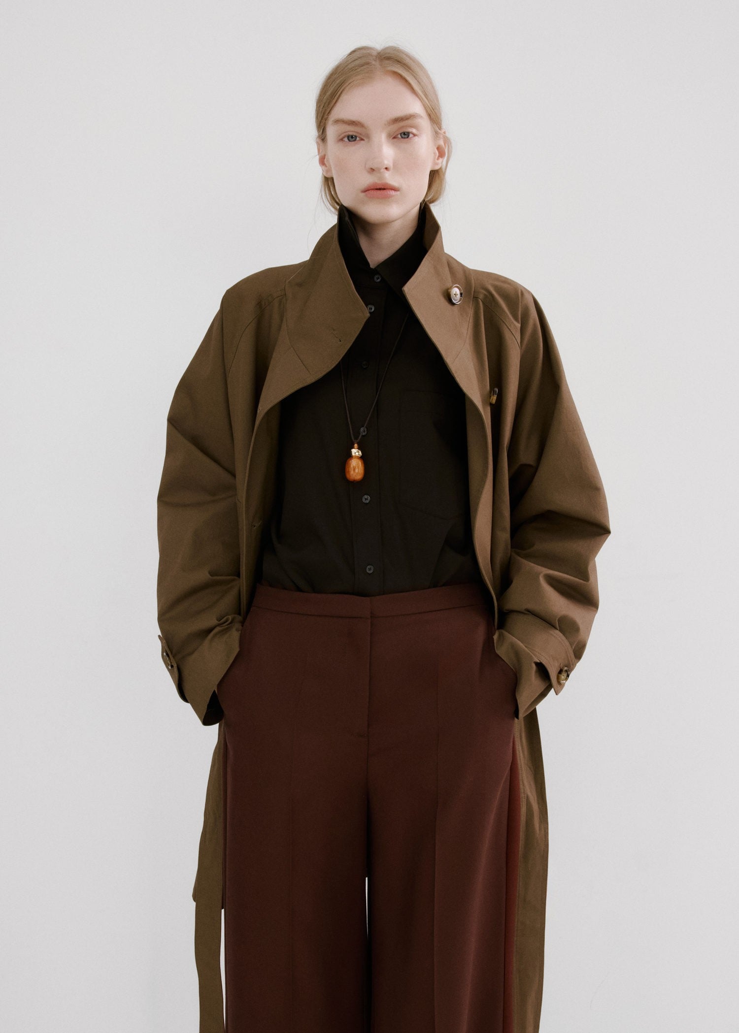 Highwaisted Lyocell Trousers