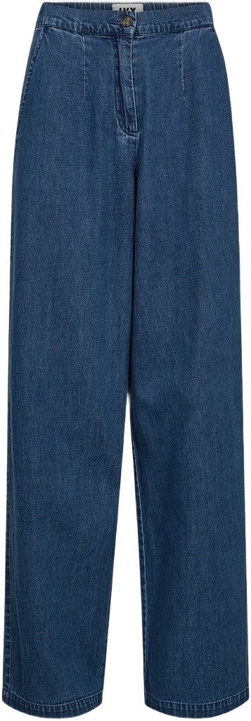 Ivymalika Casual Pant Mid Blue
