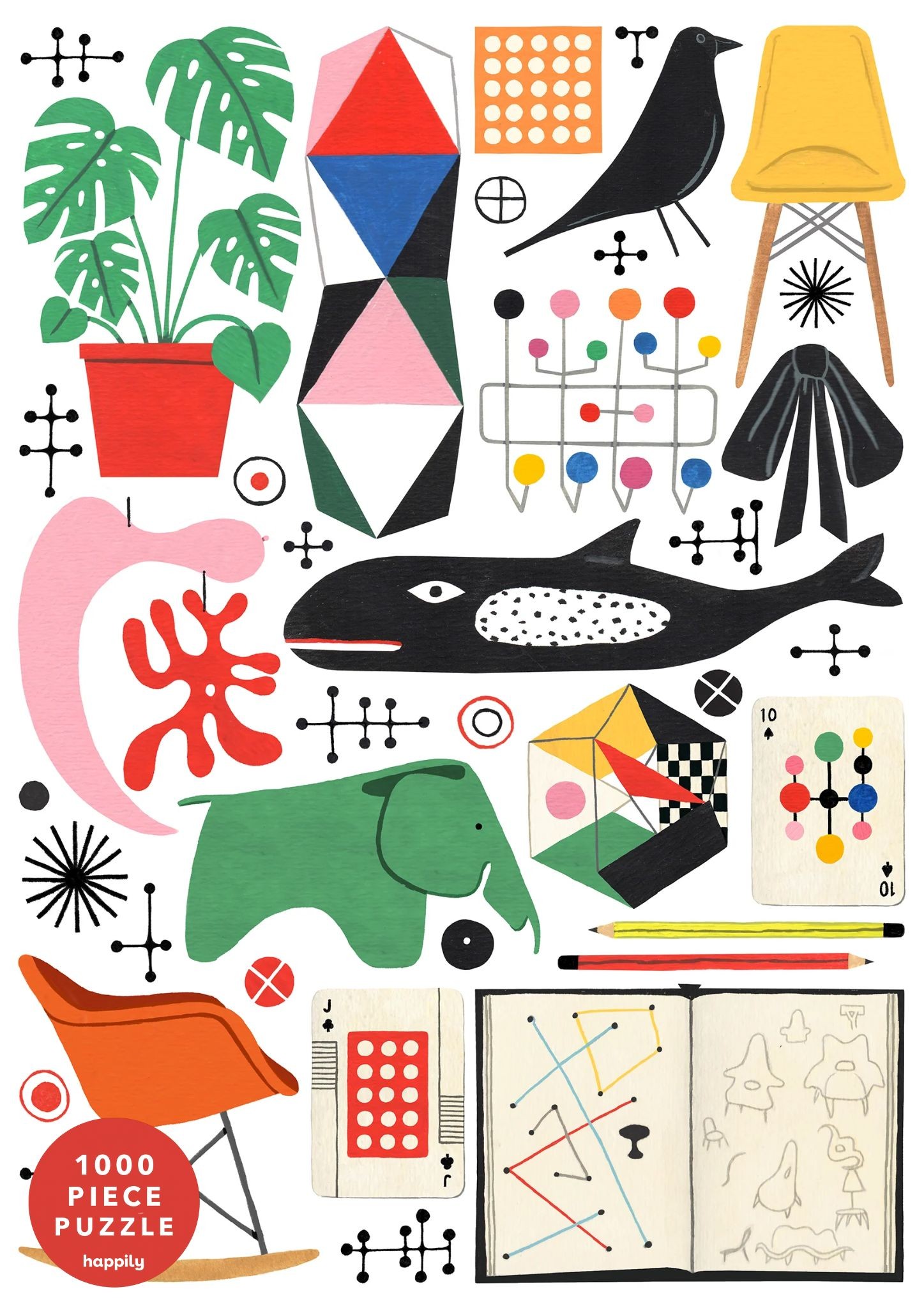 Eames 1000 Piece Jigsaw Puzzle