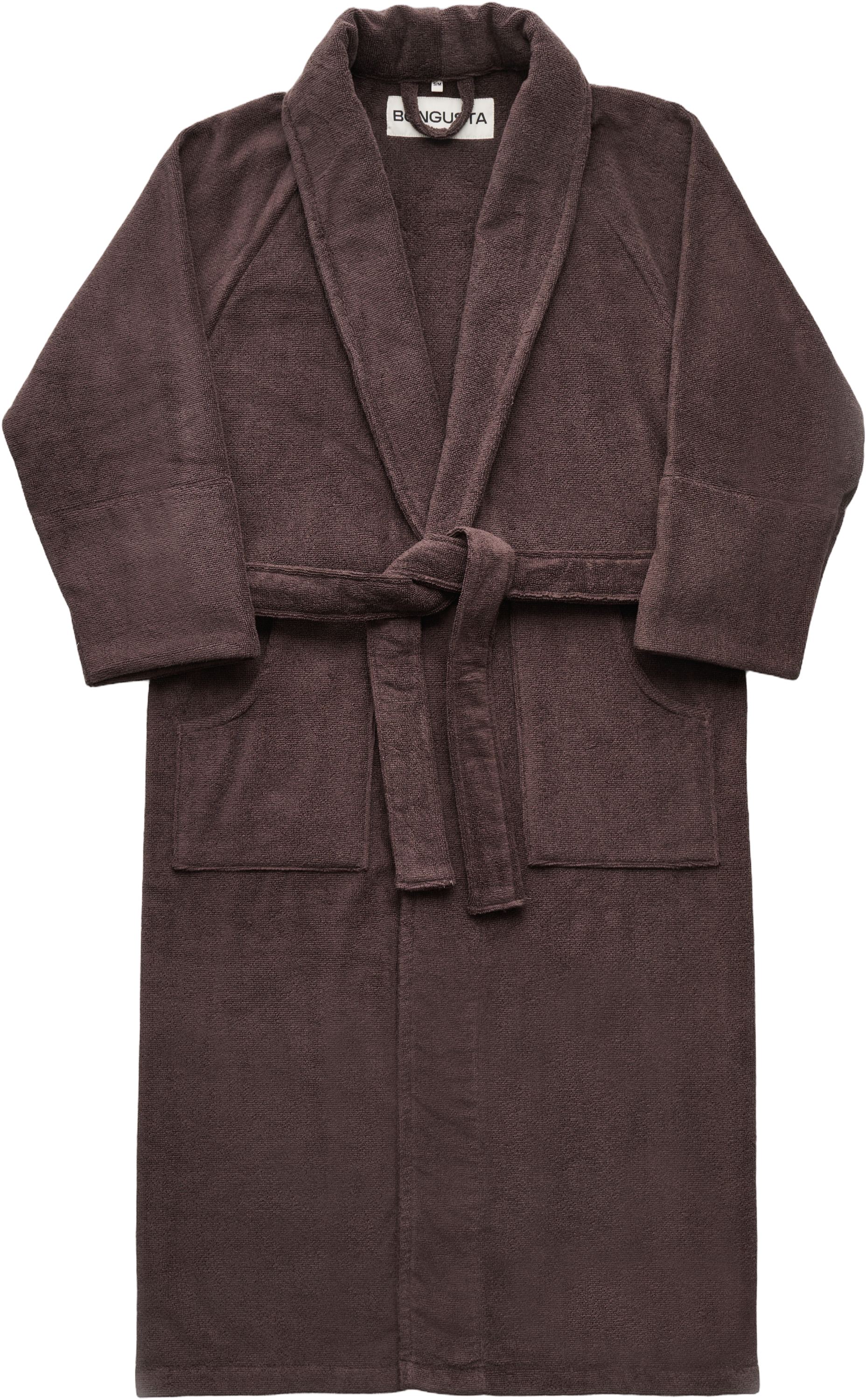 Naram Bathrobe Coffee L/xl