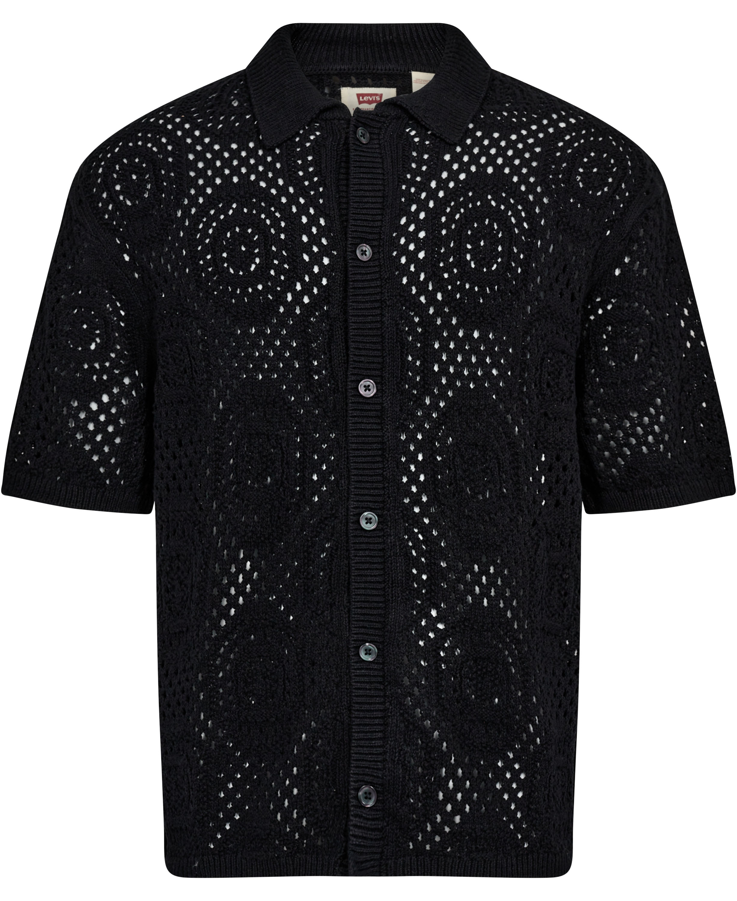 Sweater Camp Shirt Pointelle C