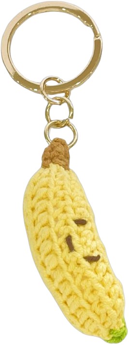 Hæklet Banan, Nøglering