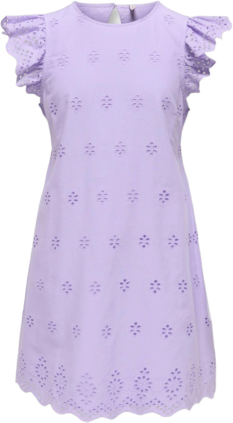 Koglou Life EMB SS Open Back Dress