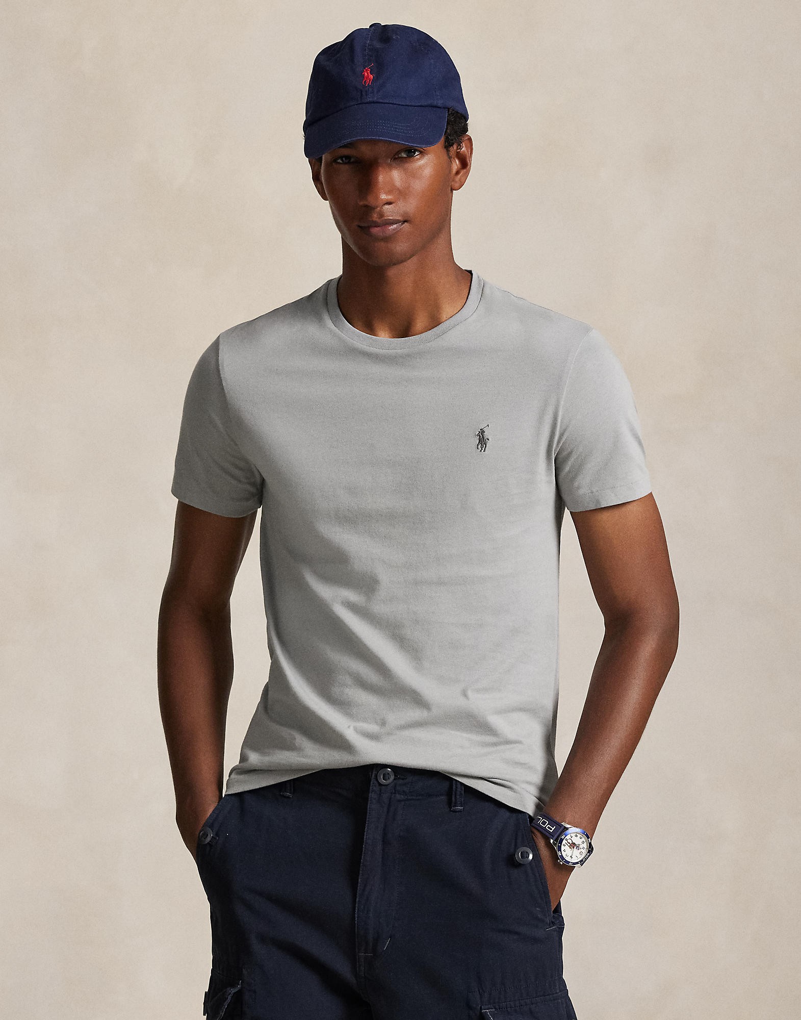 Custom Slim Fit Jersey Crewneck Tshirt
