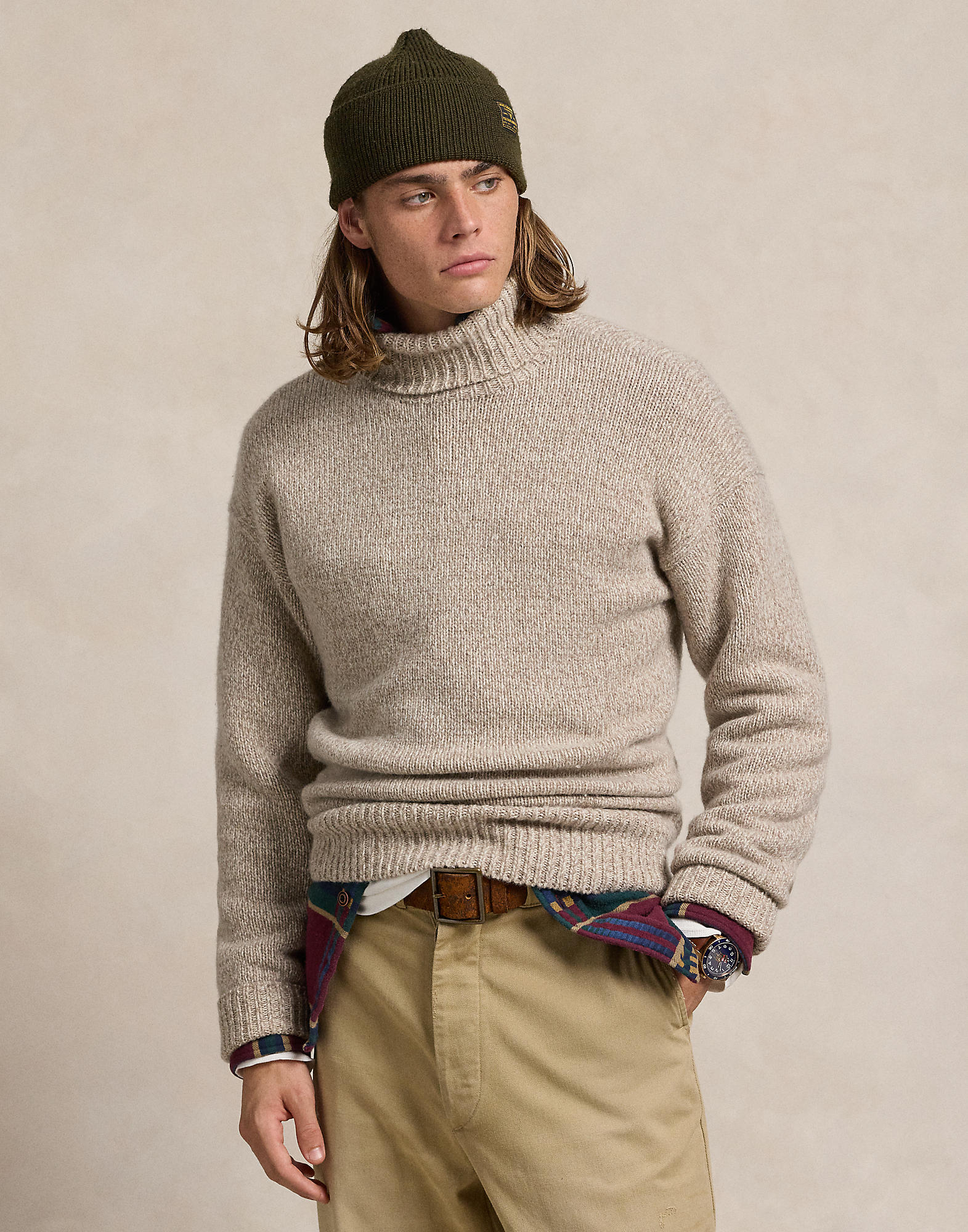 Woolblend Turtleneck Sweater