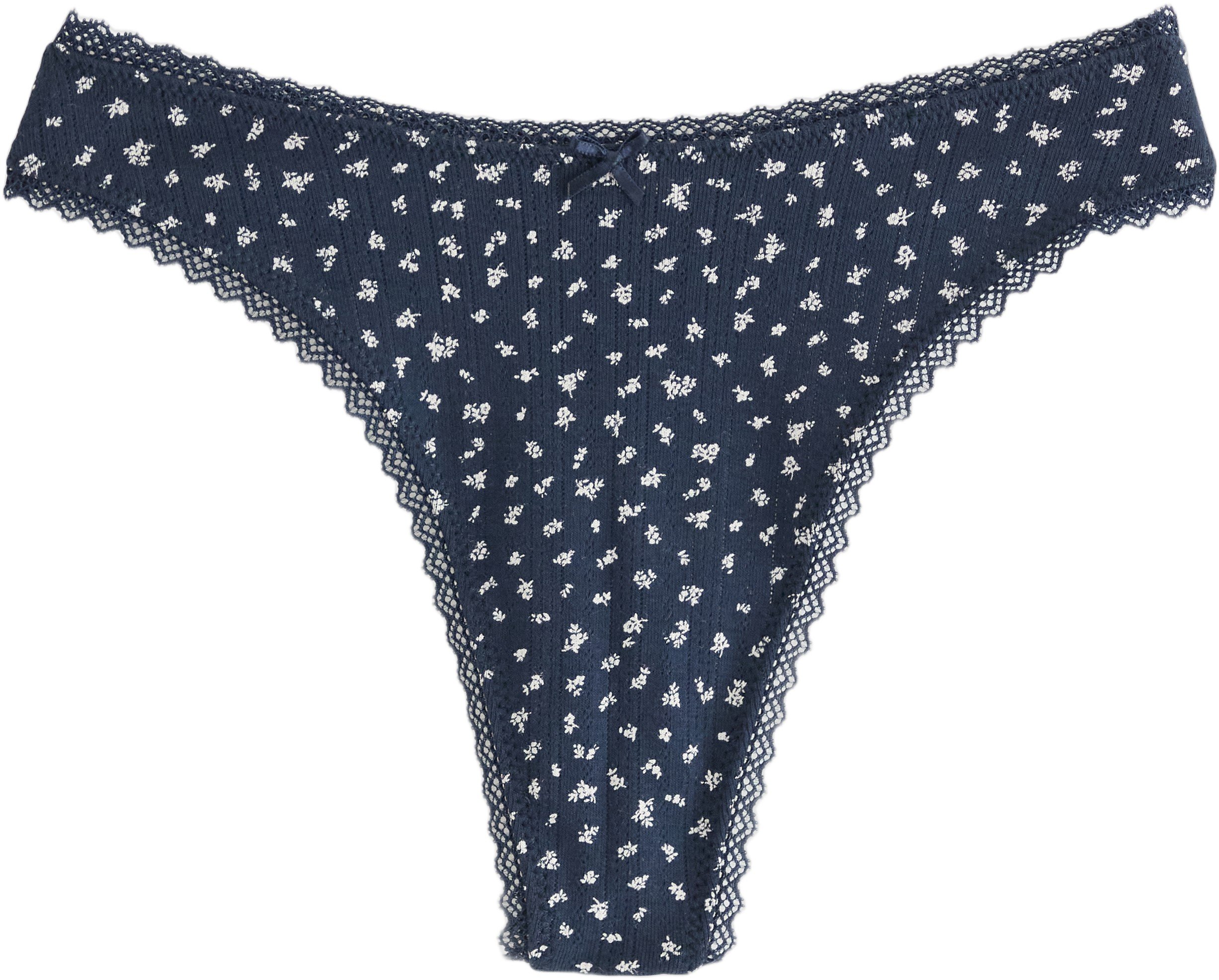 Stringtruse i Pointelle med Høyt ut