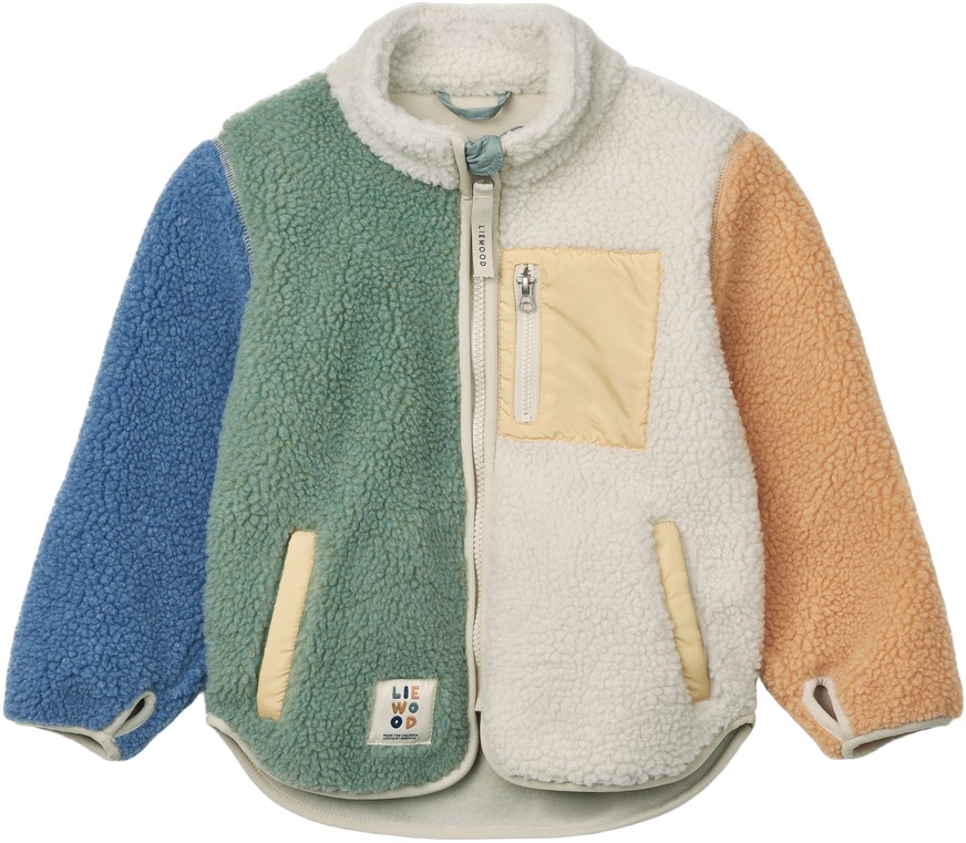 Nolan Pile Jacket Peppermint Multi